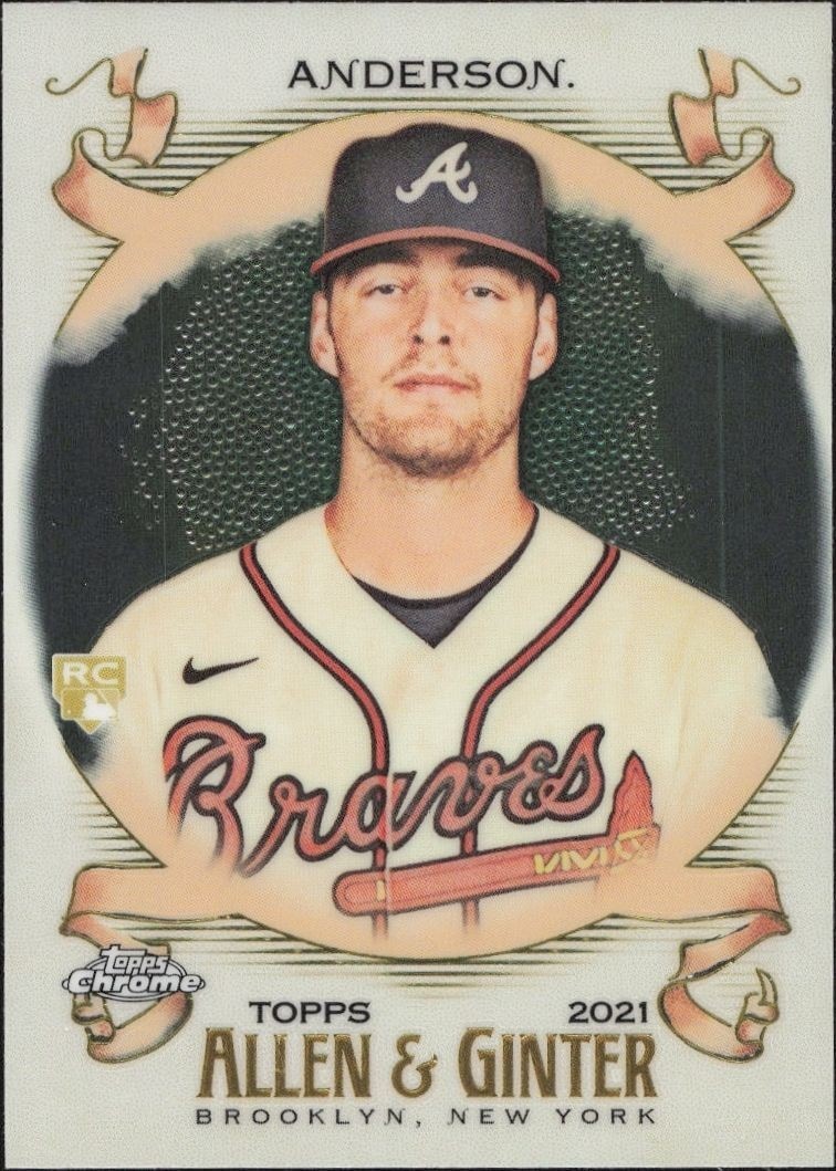 2021 Topps Allen & Ginter Chrome Ian Anderson #149 trading card