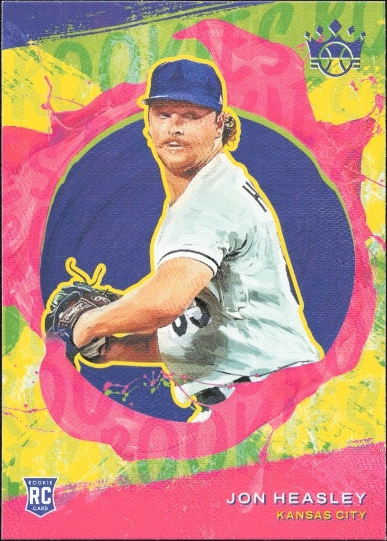 2022 Panini Diamond Kings Jon Heasley #150 trading card