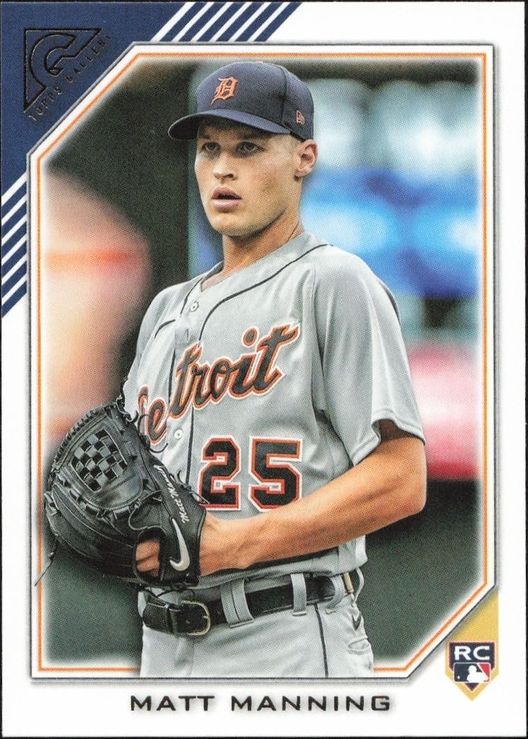 2022 Topps Gallery Matt Manning #117 trading card