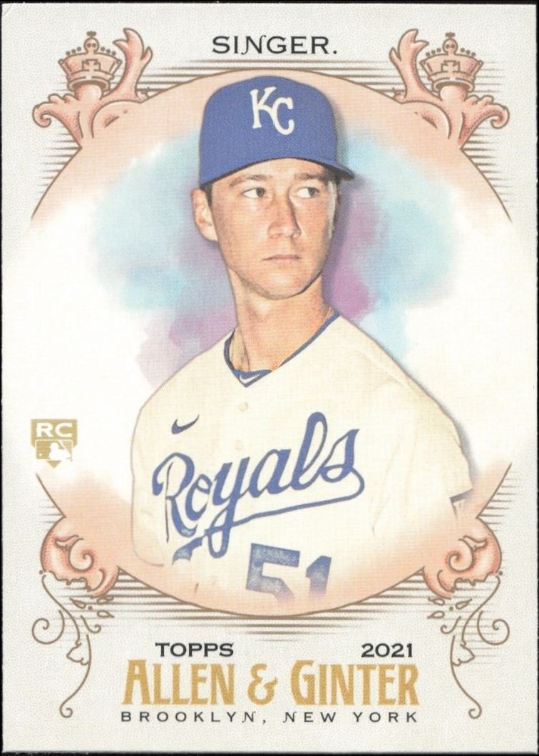 2021 Topps Allen & Ginter Brady Singer #117 trading card