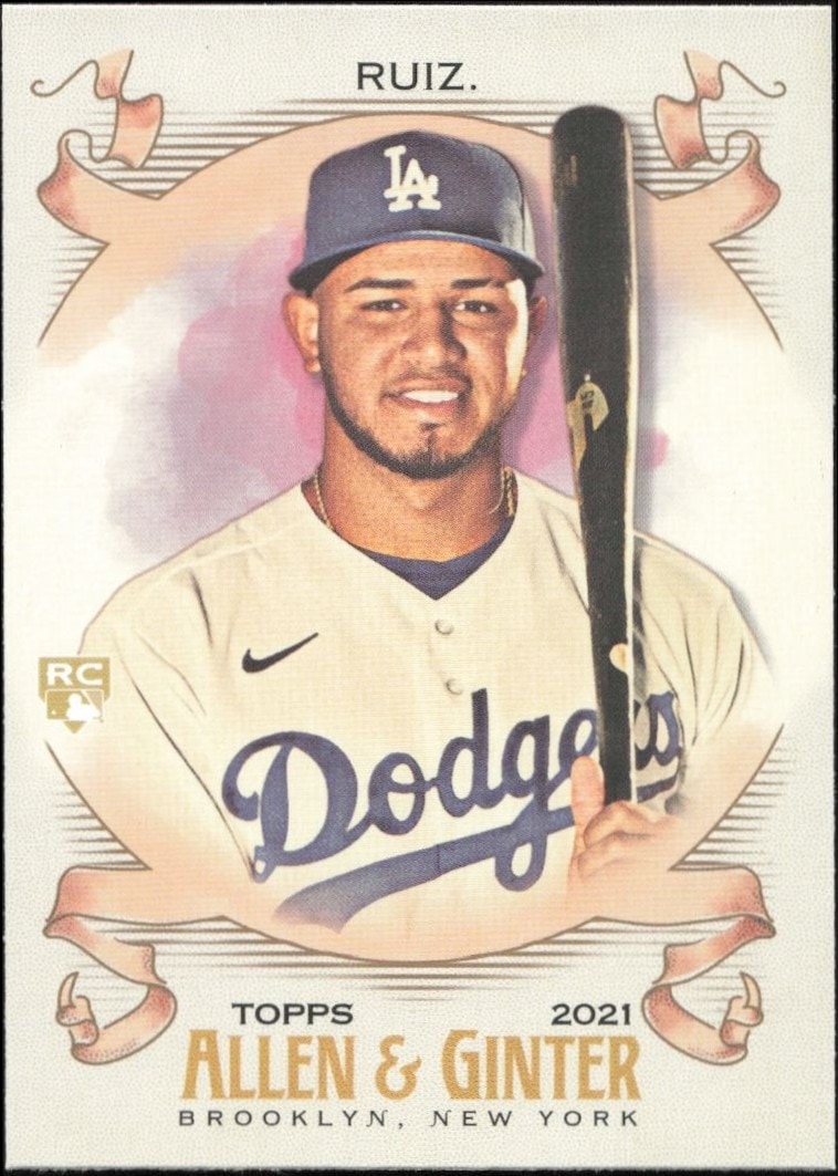 2021 Topps Allen & Ginter Keibert Ruiz #141 baseball trading card front