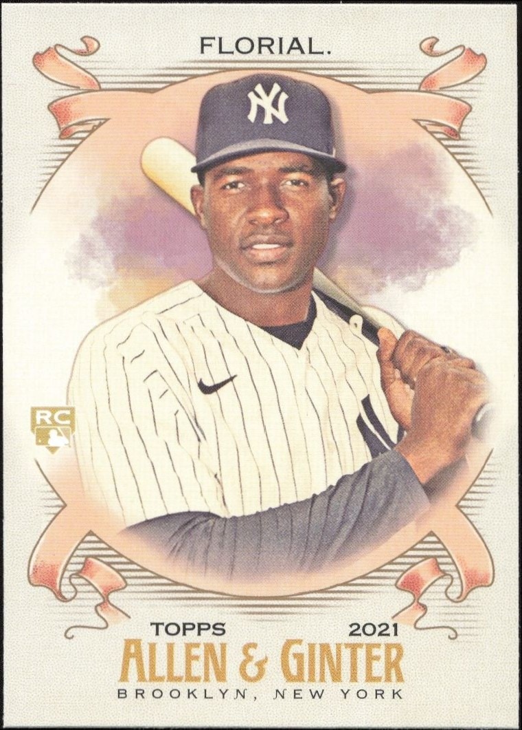 2021 Topps Allen & Ginter Estevan Florial #268 baseball trading card front