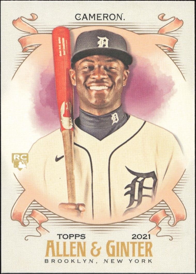 2021 Topps Allen & Ginter Daz Cameron #105 trading card
