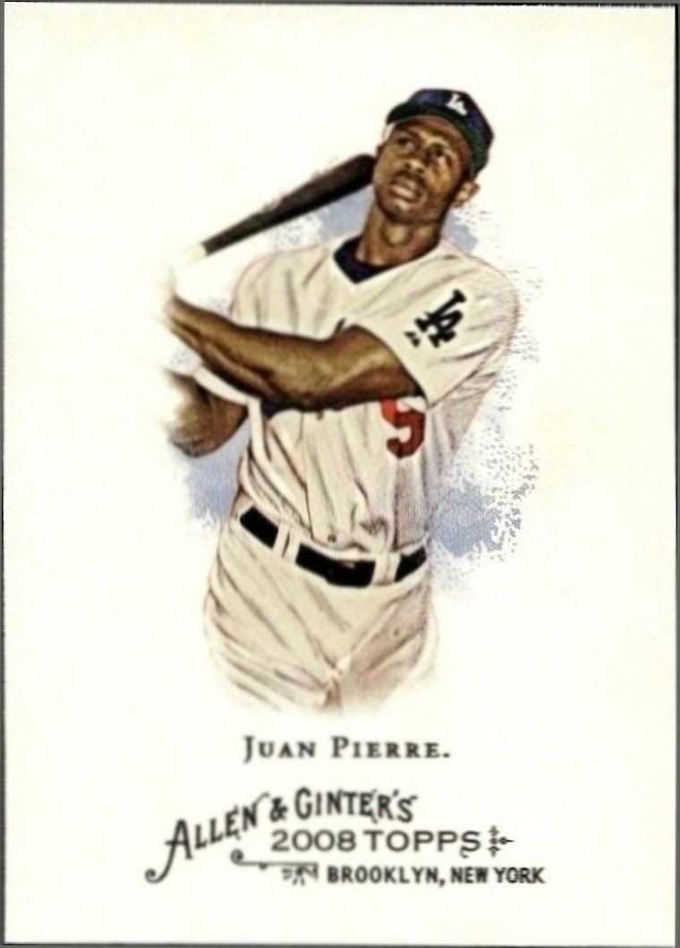 2008 Topps Allen & Ginter Juan Pierre #2 trading card