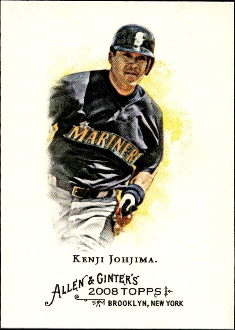 2008 Topps Allen & Ginter Kenji Johjima #17 trading card