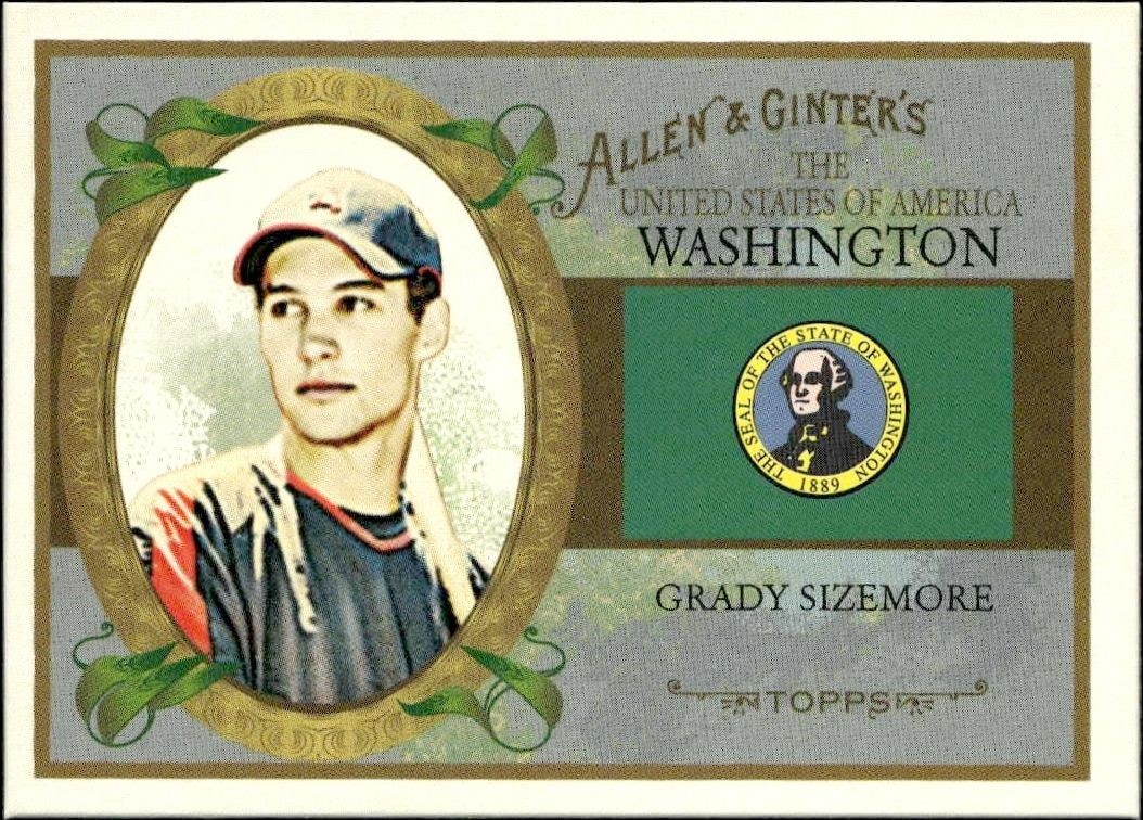 2008 Topps Allen & Ginter Grady Sizemore #US47 trading card
