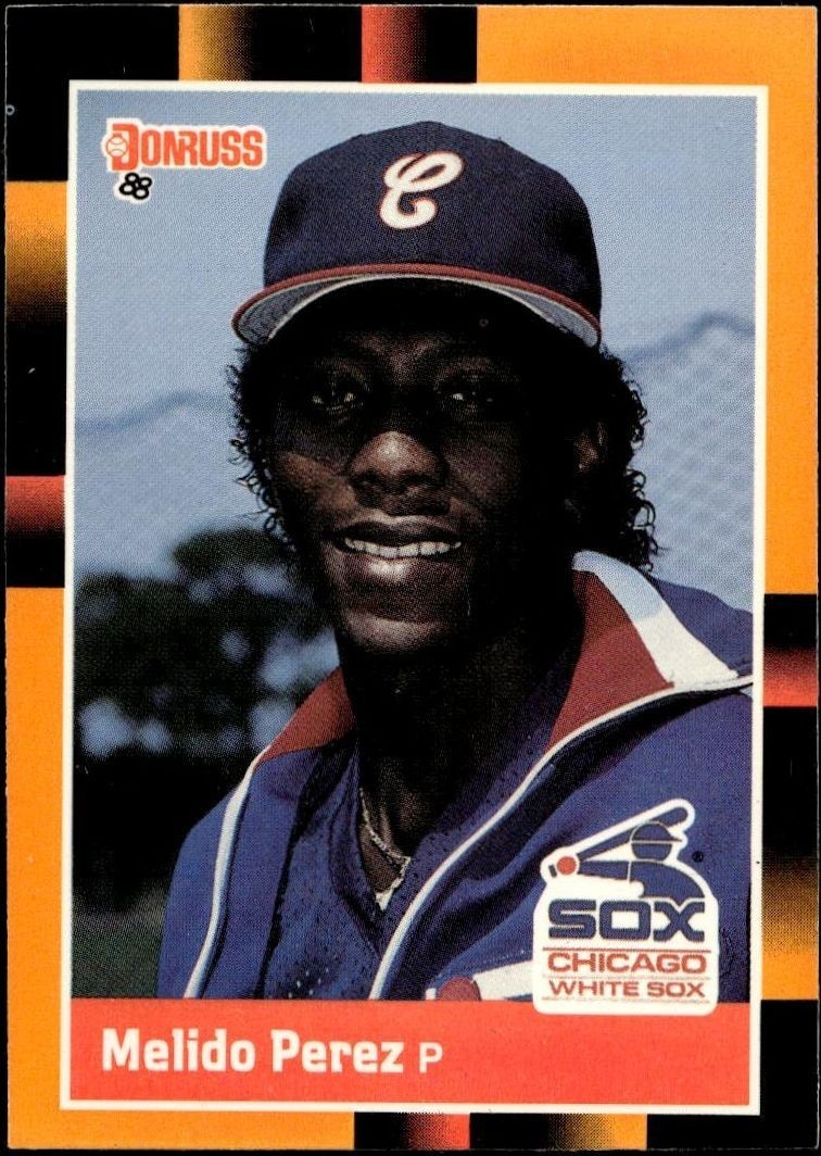 1988 Donruss Baseball's Best Melido Perez #179 trading card
