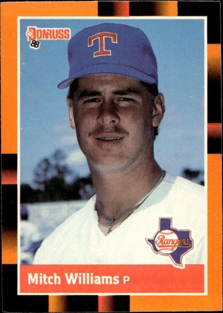 1988 Donruss Baseball's Best Mitch Williams #279 trading card