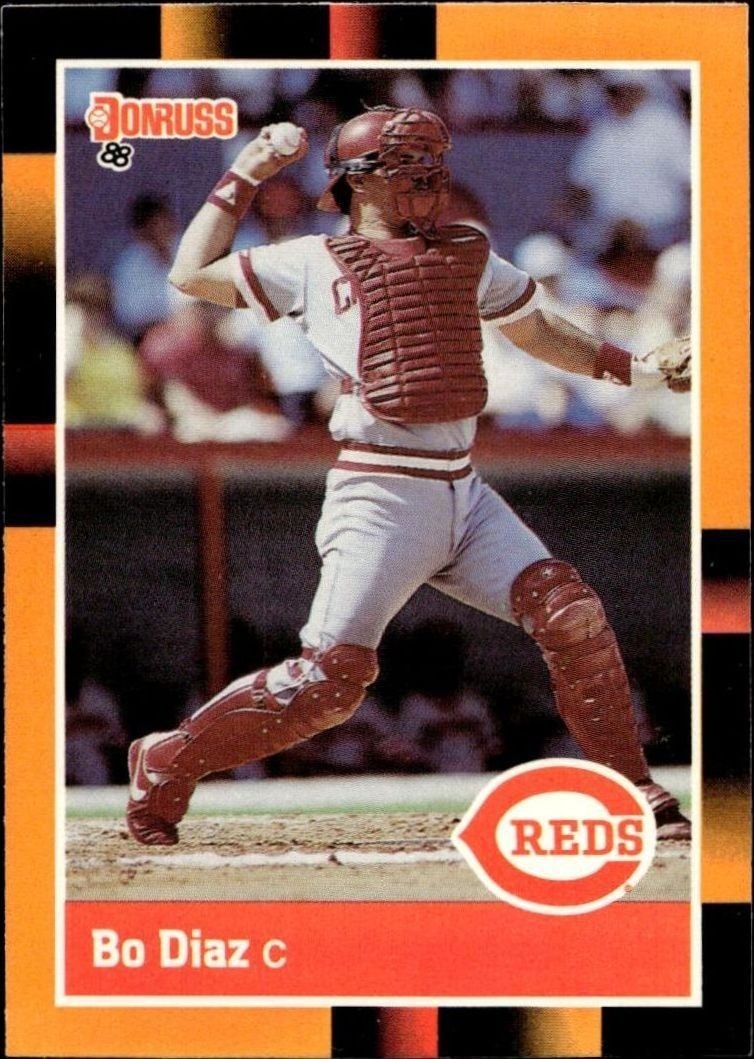 1988 Donruss Baseball's Best Bo Diaz #110 trading card