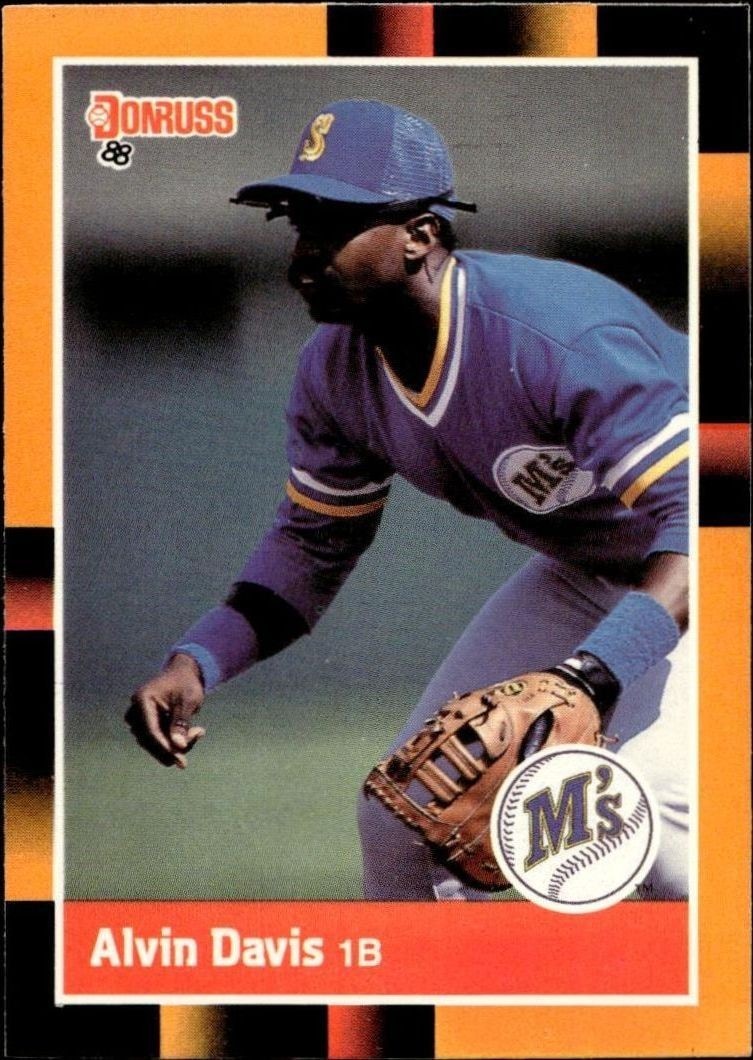 1988 Donruss Baseball's Best Alvin Davis #107 trading card