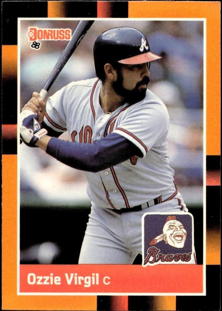 1988 Donruss Baseball's Best Ozzie Virgil #85 trading card
