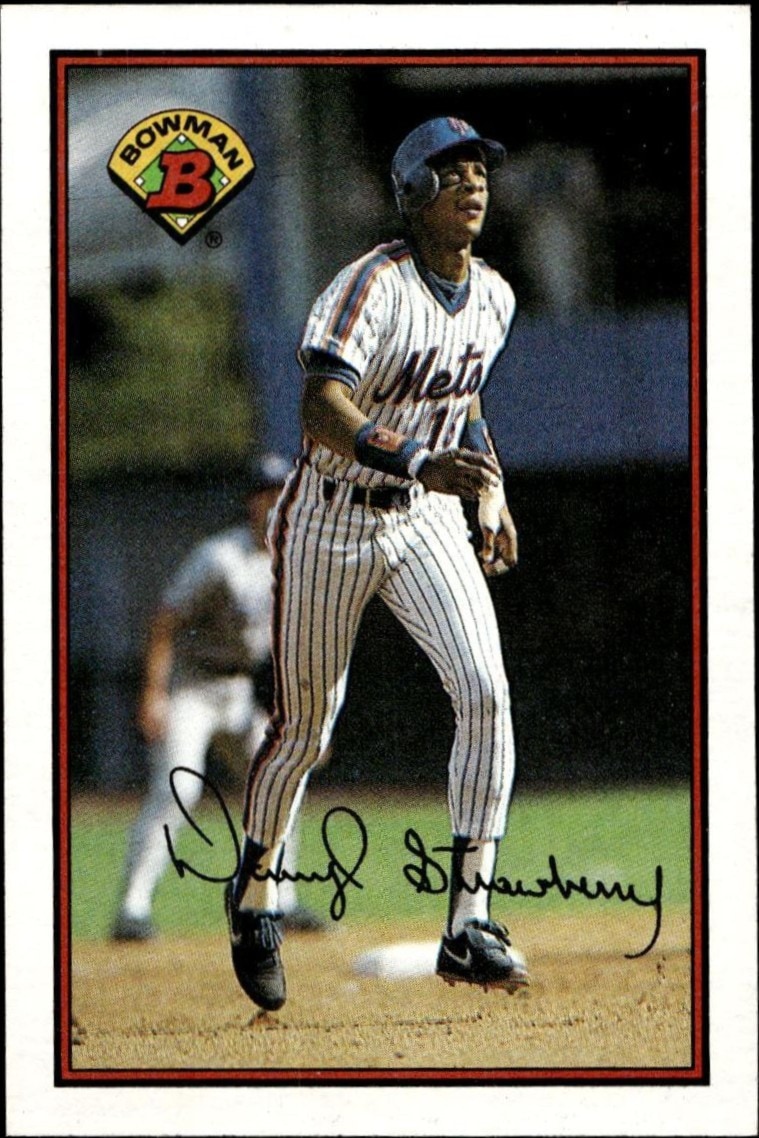 1989 Bowman Darryl Strawberry #387 trading card
