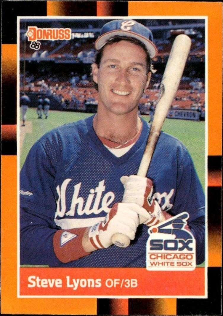 1988 Donruss Baseball's Best Steve Lyons #291 trading card