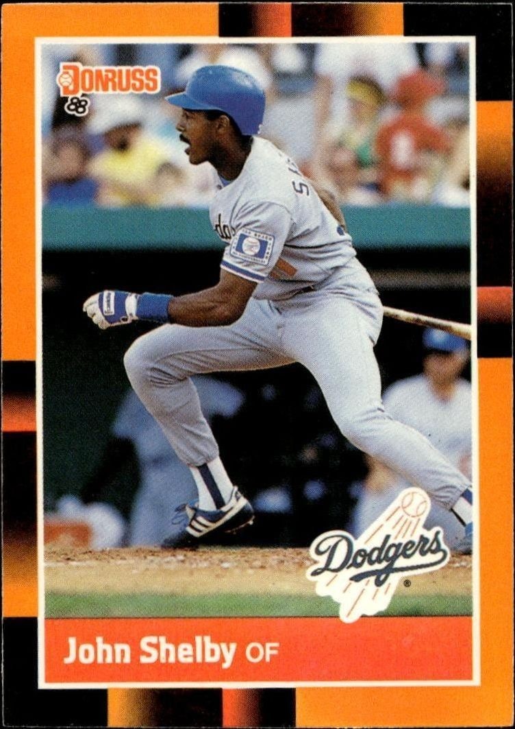 1988 Donruss Baseball's Best John Shelby #290 trading card