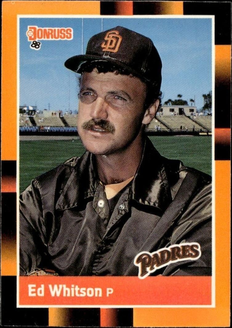 1988 Donruss Baseball's Best Ed Whitson #322 trading card