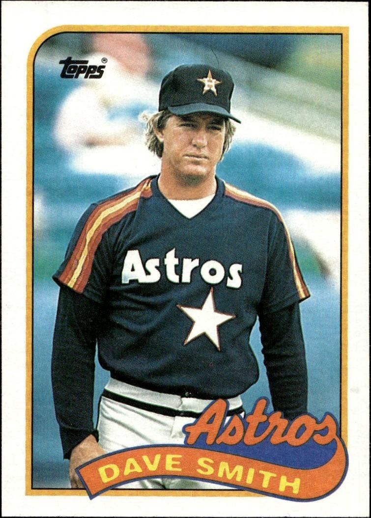 1989 Topps Dave Smith #305 trading card