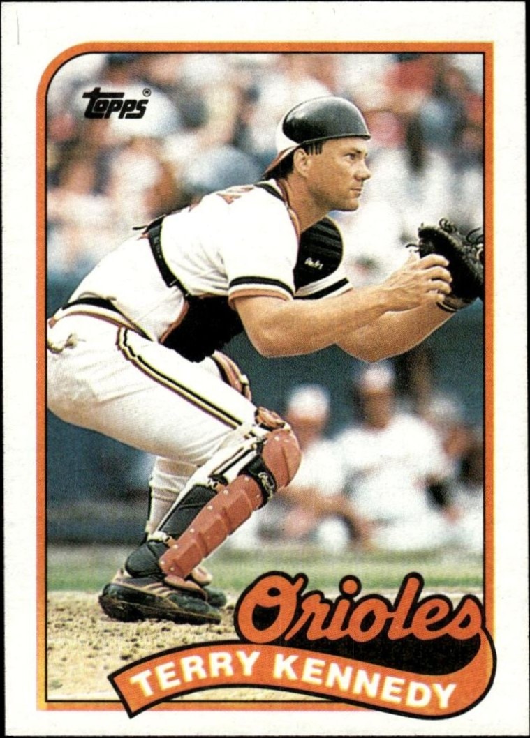1989 Topps Terry Kennedy #705 trading card