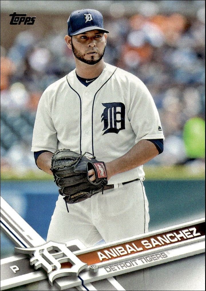 2017 Topps Series 1 Anibal Sanchez #83 trading card