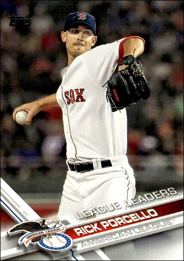 2017 Topps Series 1 Rick Porcello #28 trading card