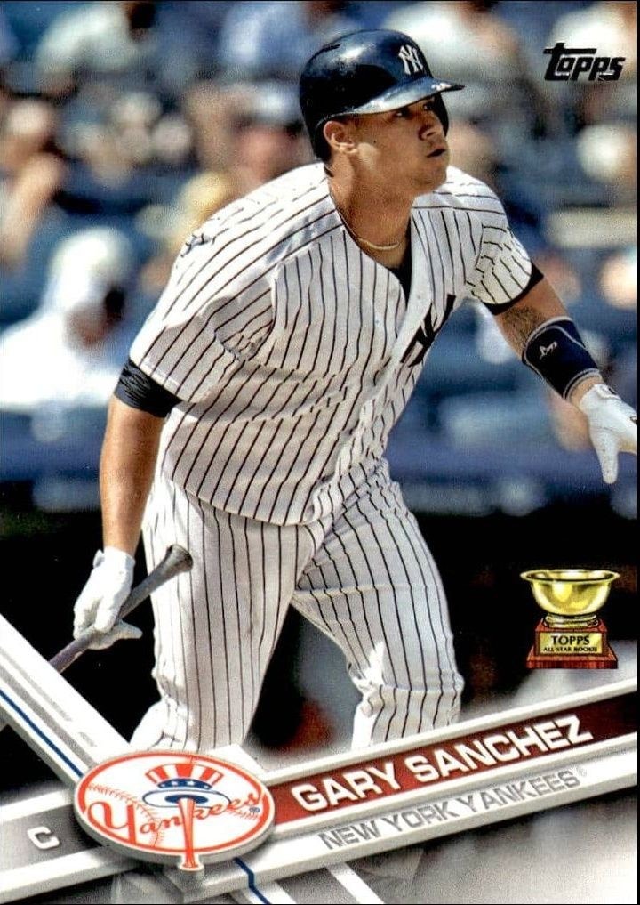 2017 Topps Series 1 Gary Sanchez #7 trading card