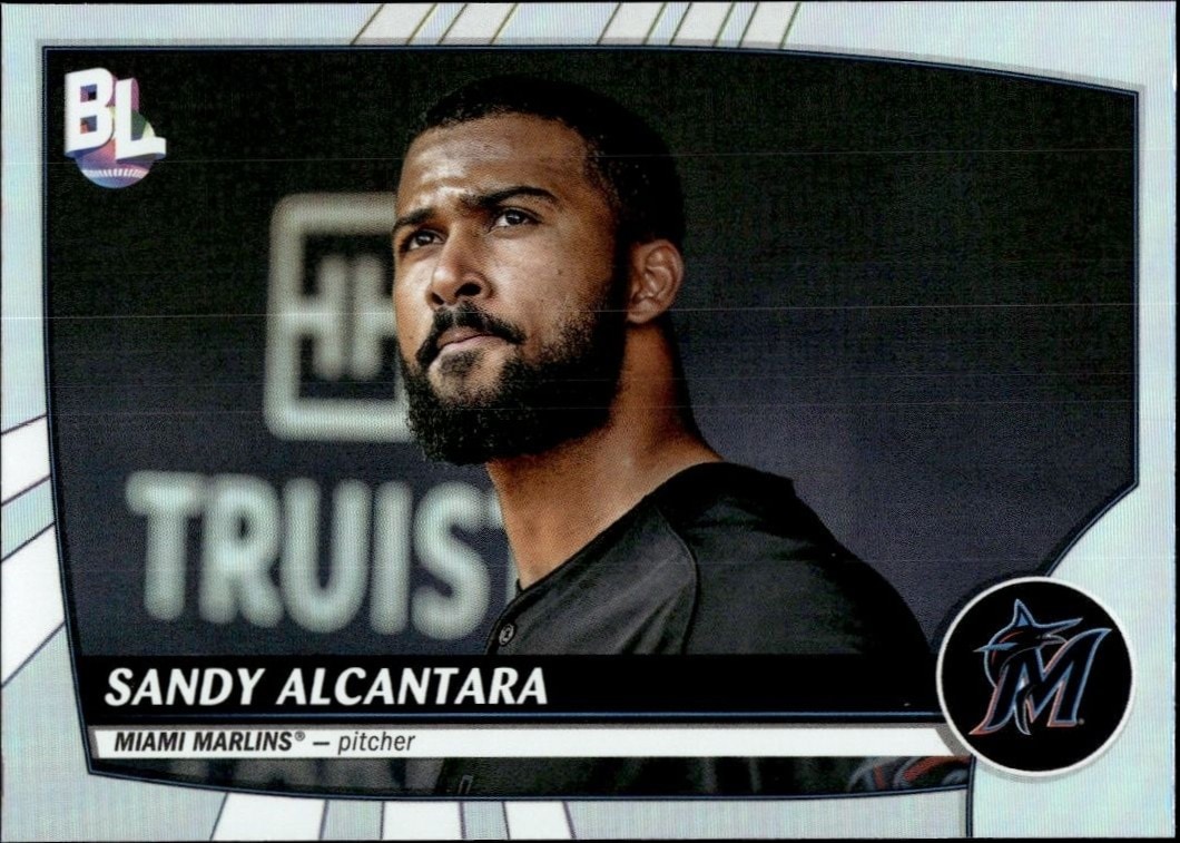 2023 Topps Big League Sandy Alcantara #219 trading card