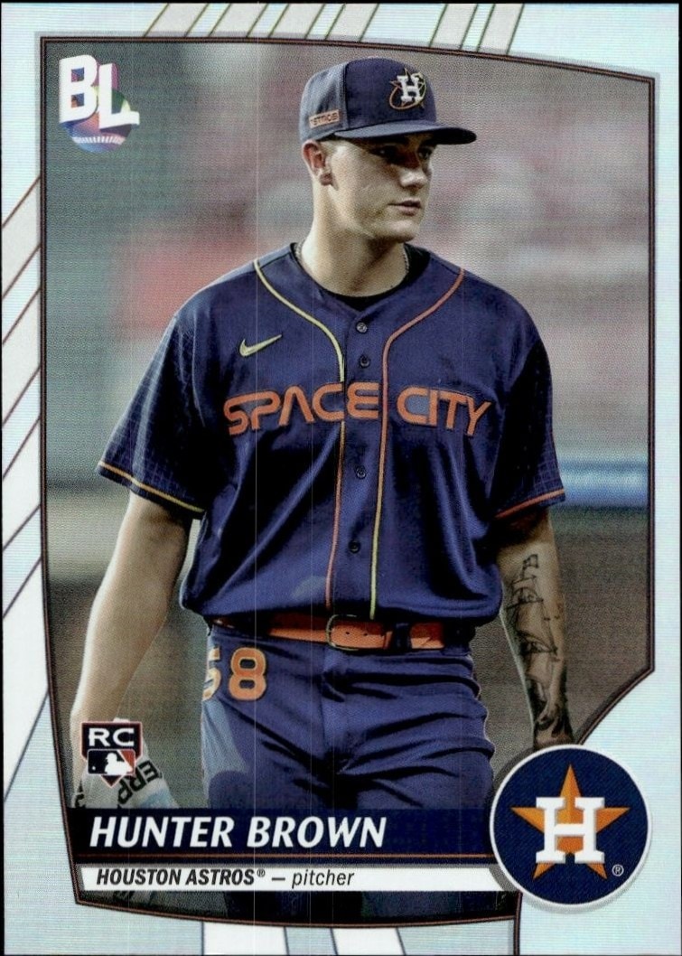 2023 Topps Big League Hunter Brown #213 trading card