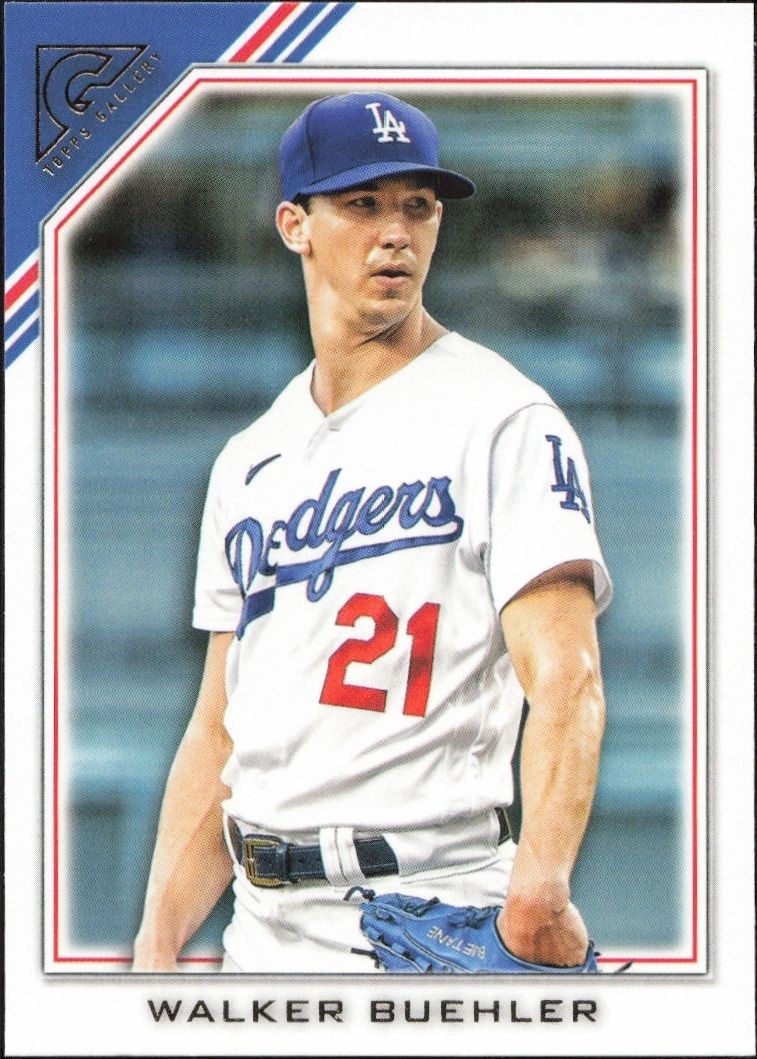 2022 Topps Gallery Walker Buehler #106 trading card
