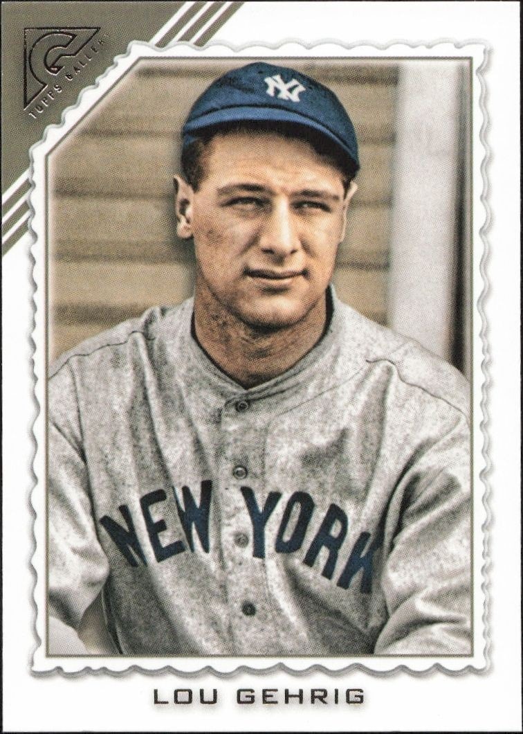 2022 Topps Gallery Lou Gehrig #110 trading card