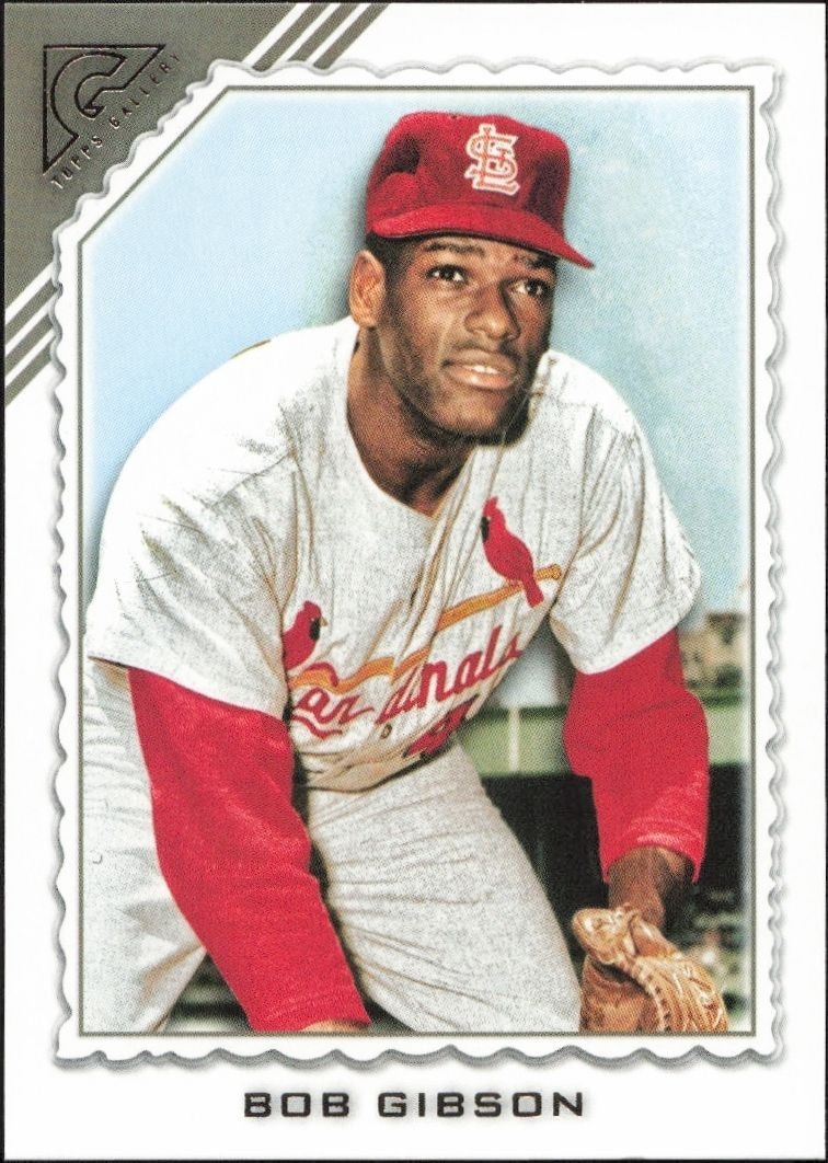 2022 Topps Gallery Bob Gibson #82 trading card