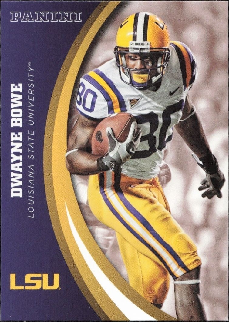 2015 Panini Lsu Team Collection Dwayne Bowe #19 trading card