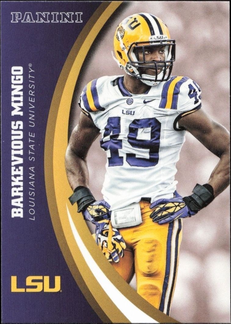 2015 Panini Lsu Team Collection Barkevious Mingo #56 trading card