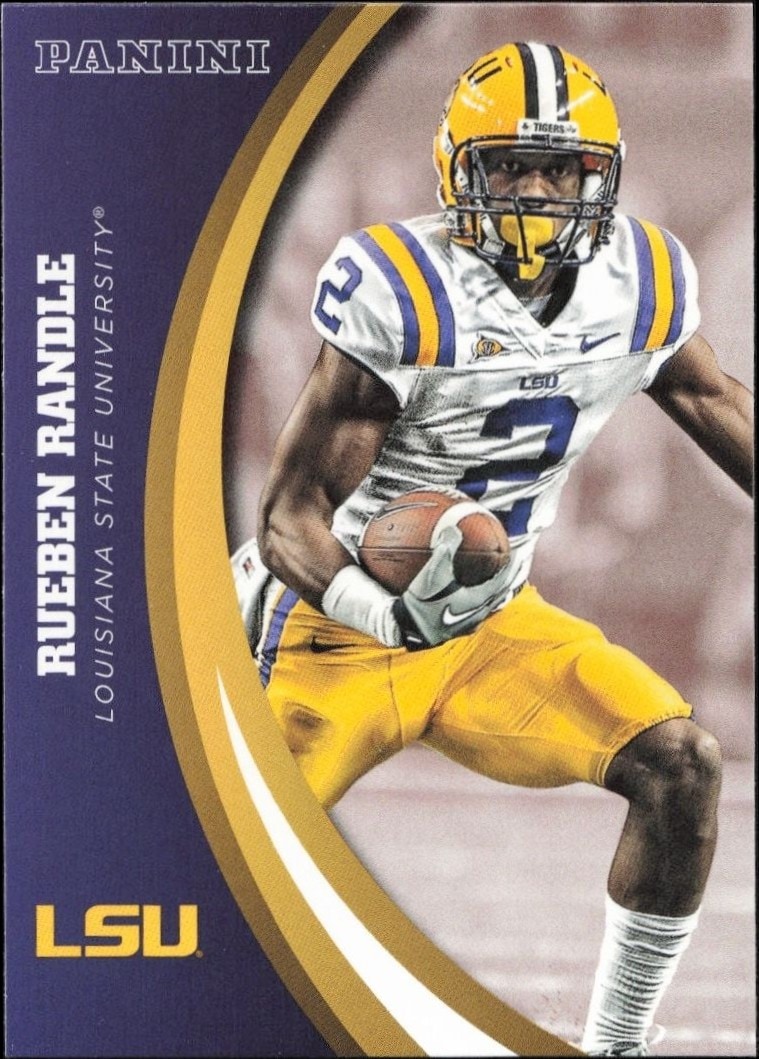 2015 Panini Lsu Team Collection Rueben Randle #54 trading card