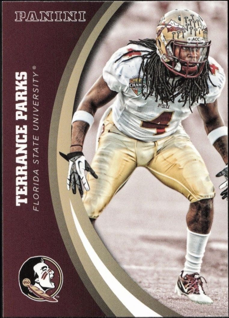 2015 Panini Florida State Team Collection Terrance Parks #56 trading card
