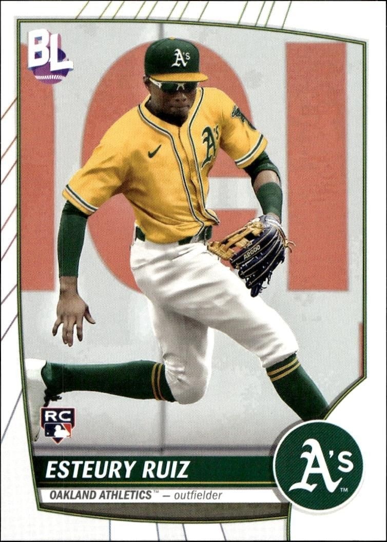 2023 Topps Big League Esteury Ruiz #13 baseball trading card front