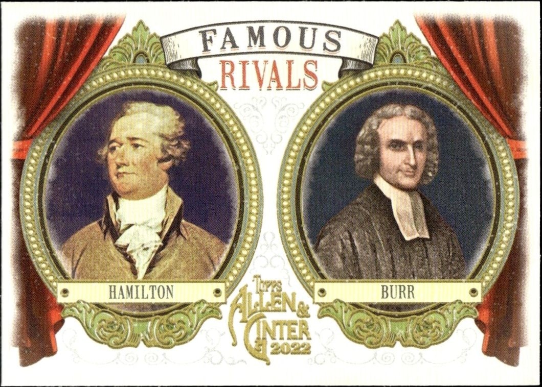 2022 Topps Allen & Ginter Alexander Hamilton #FR-1 trading card