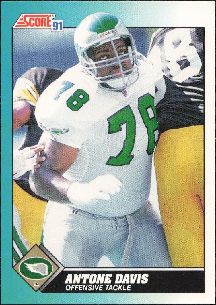 1991 Score Supplemental Antone Davis #93T trading card