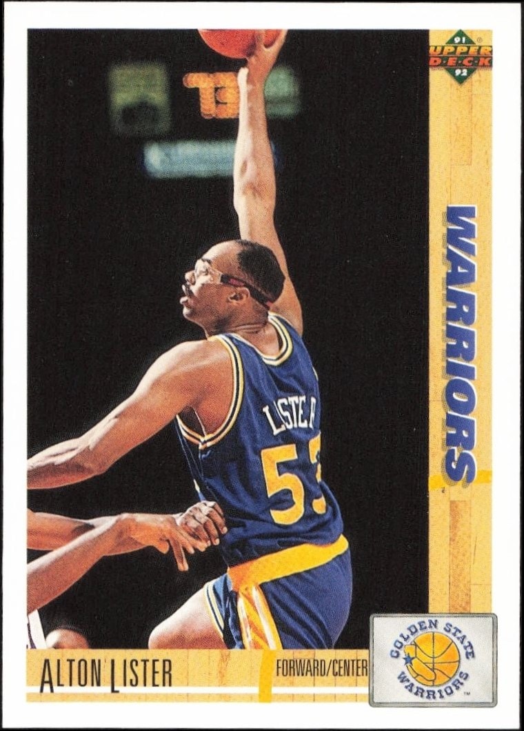 1991-92 Upper-Deck Alton Lister #316 trading card