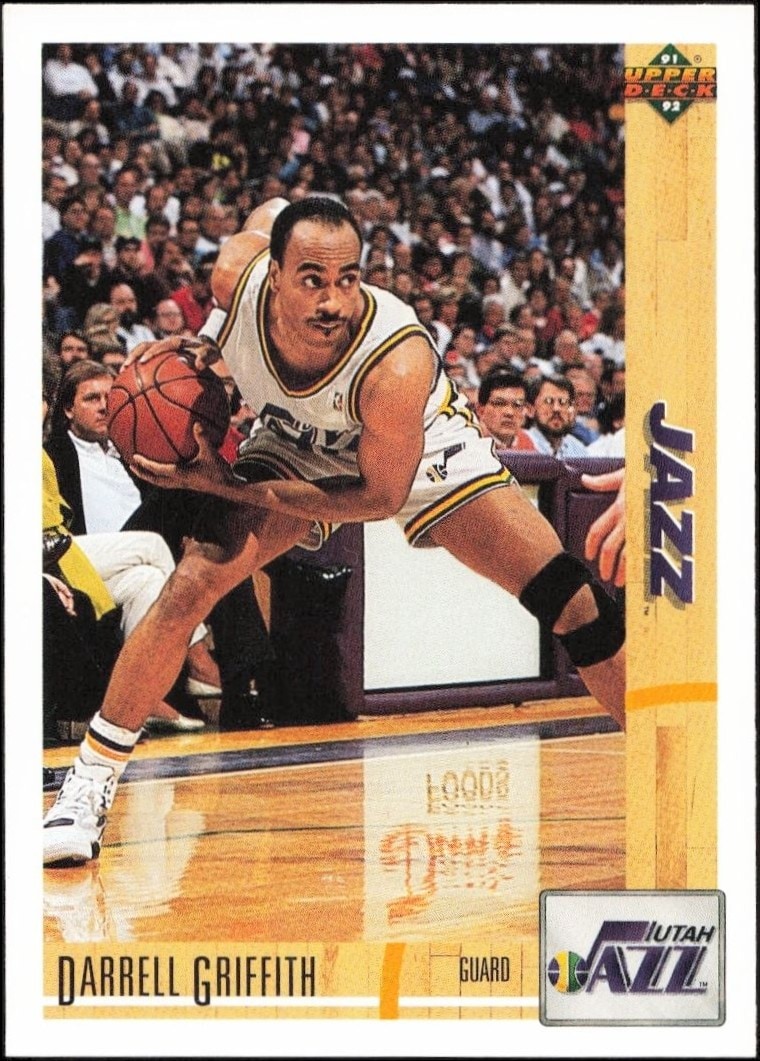 1991-92 Upper-Deck Darrell Griffith #131 trading card