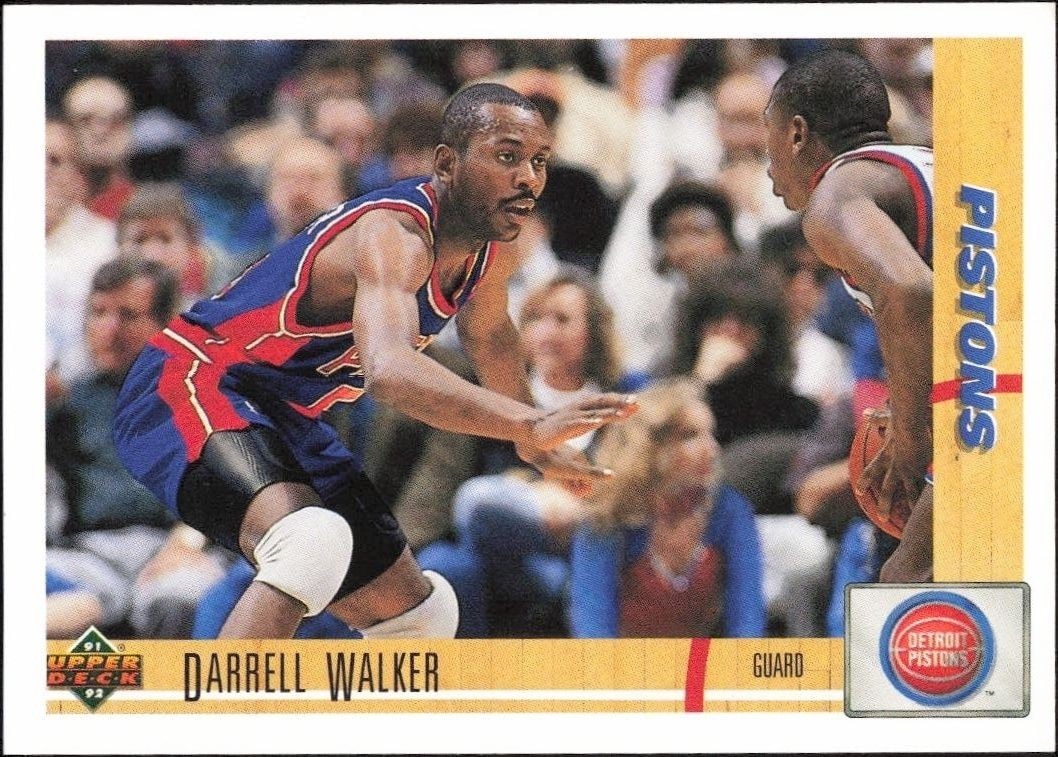 1991-92 Upper-Deck Darrell Walker #403 trading card