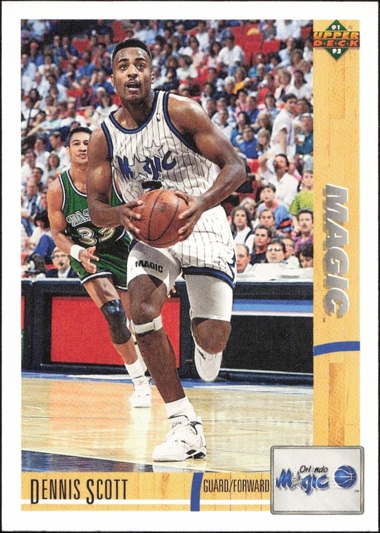 1991-92 Upper-Deck Dennis Scott #257 trading card