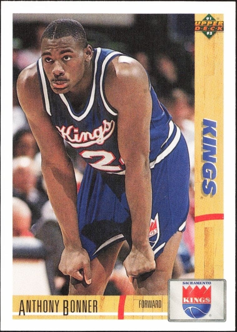 1991-92 Upper-Deck Anthony Bonner #379 trading card