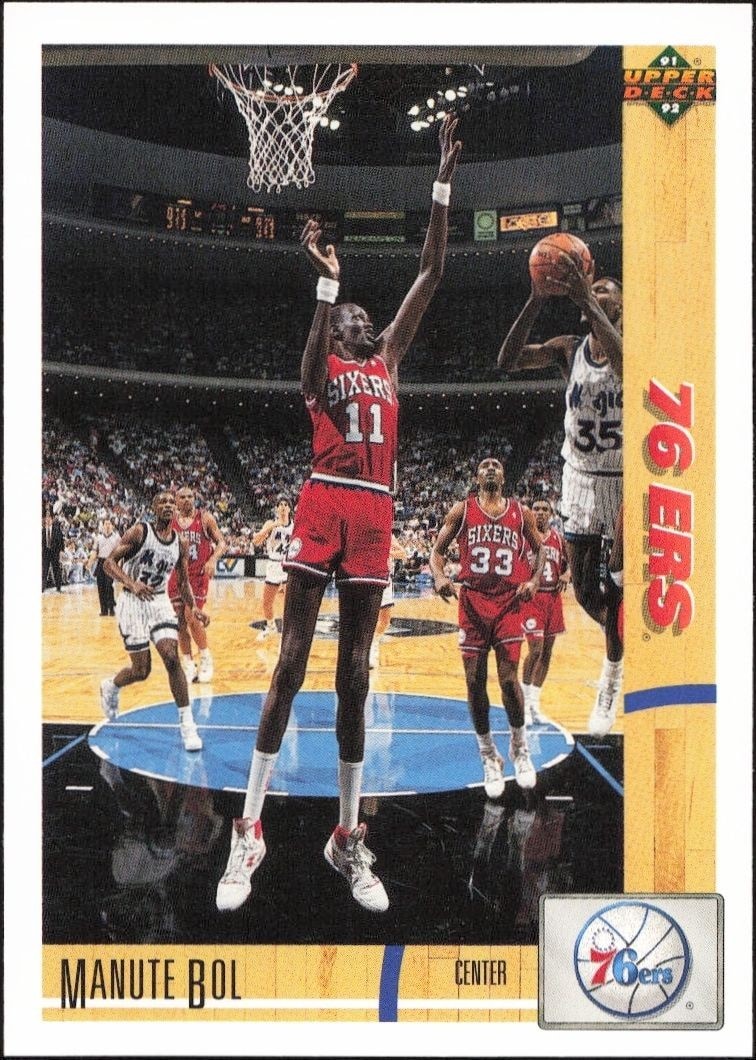1991-92 Upper-Deck Manute Bol #178 trading card