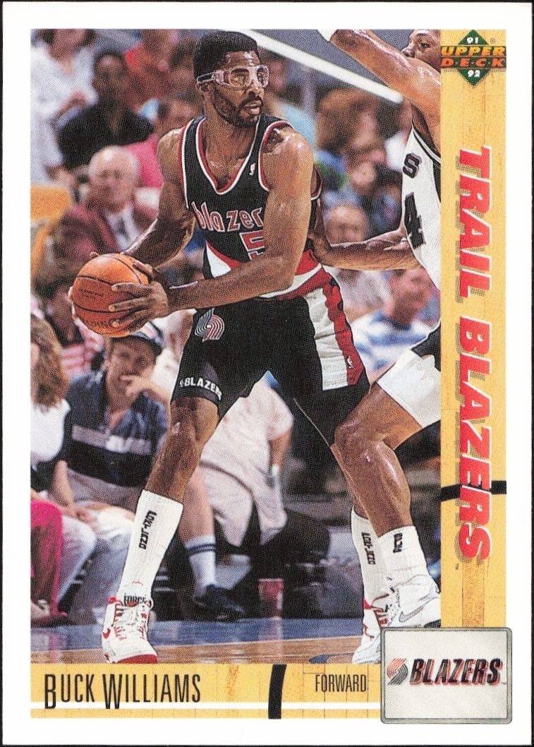 1991-92 Upper-Deck Buck Williams #353 trading card