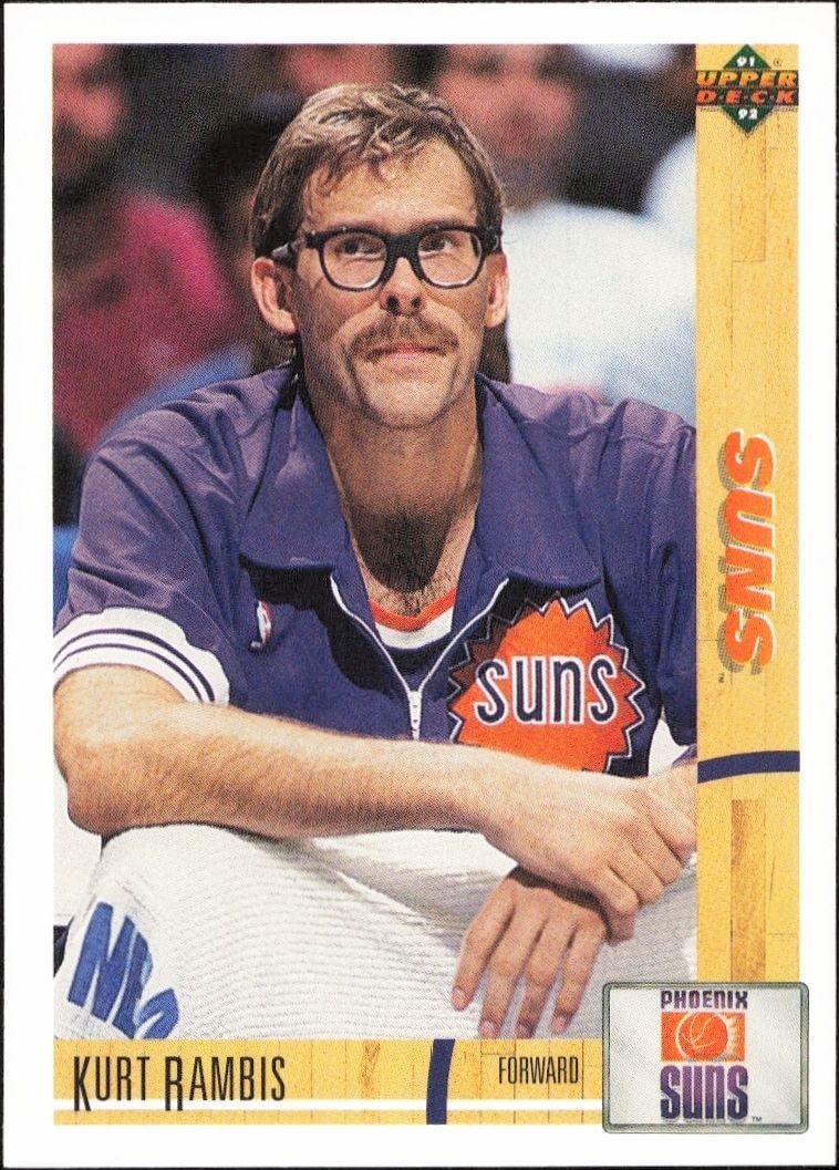 1991-92 Upper-Deck Kurt Rambis #391 trading card