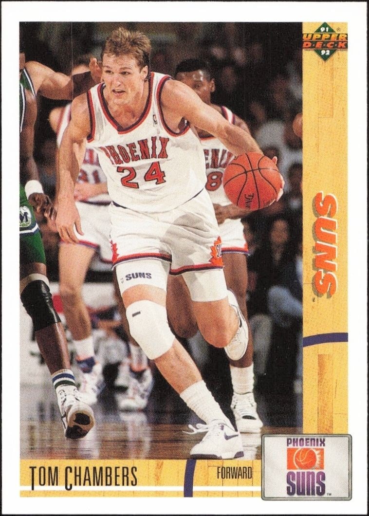 1991-92 Upper-Deck Tom Chambers #174 trading card