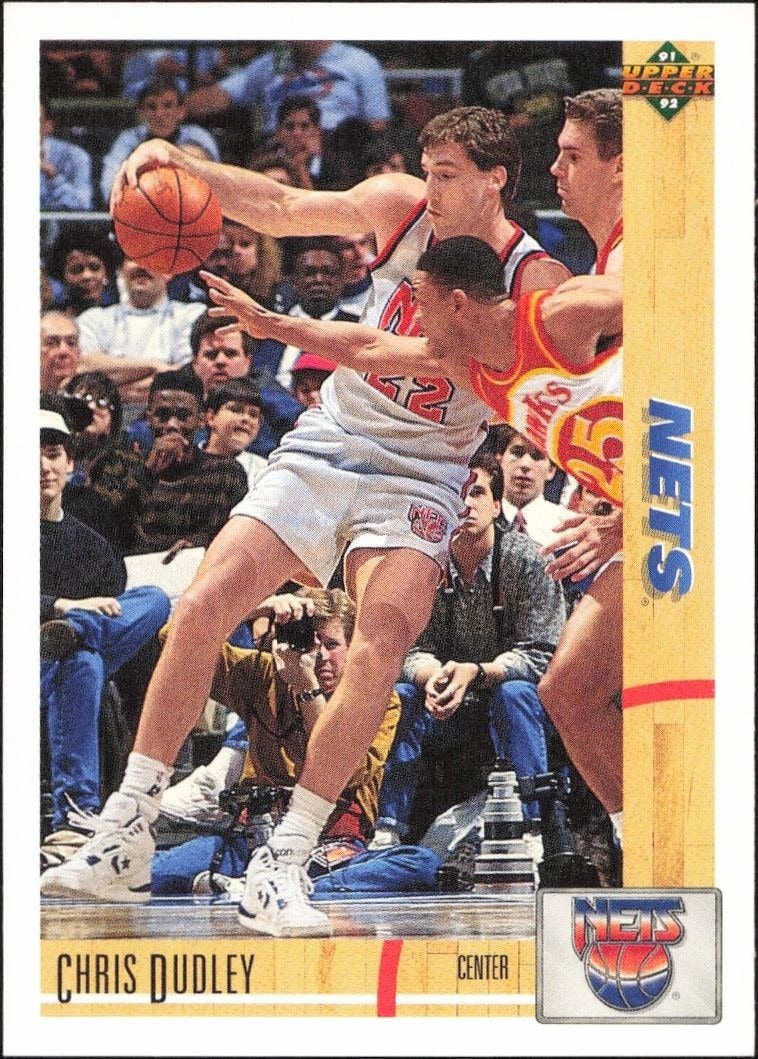 1991-92 Upper-Deck Chris Dudley #311 trading card