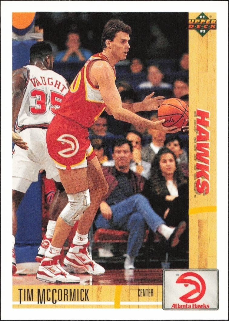 1991-92 Upper-Deck Tim McCormick #386 trading card
