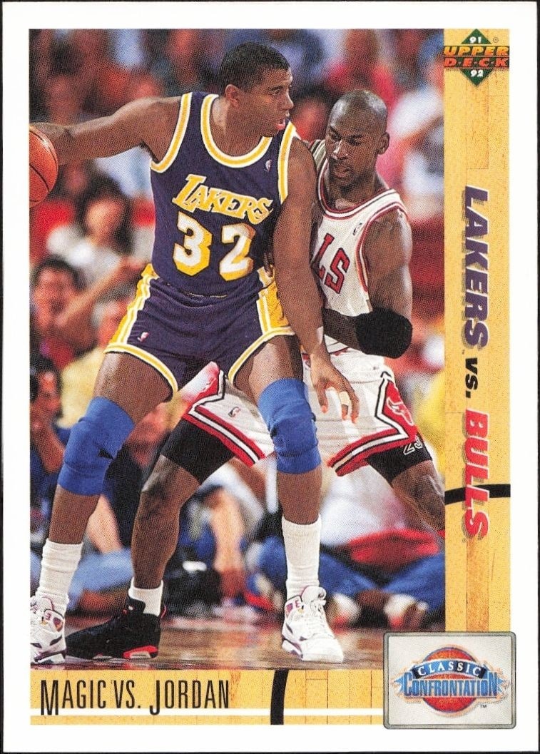 1991-92 Upper-Deck Magic Johnson #34 trading card