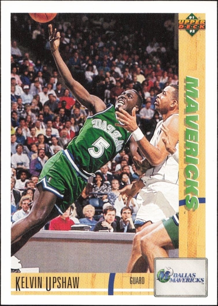 1991-92 Upper-Deck Kelvin Upshaw #248 trading card
