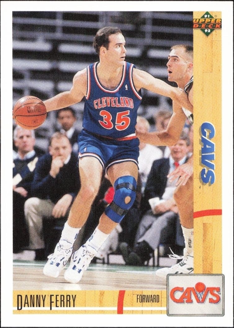 1991-92 Upper-Deck Danny Ferry #237 trading card